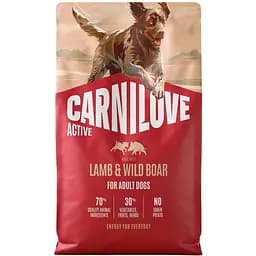 Сухой корм для собак Carnilove Active Lamb & Wild Boar ягненок и дикий кабан 4 кг