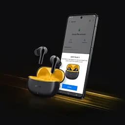Навушники бездротові з кейсом Iqoo TWS 1i чорні - мініатюра 4