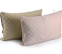 Чохол на подушку Руно 50х70 VeLour Apricot ромб 382.55_Apricot ромб - мініатюра 3