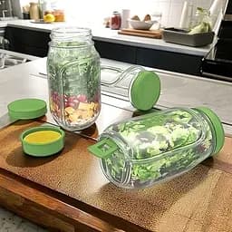 Ланч бокс у формі банки з герметичною кришкою - мініатюра 4