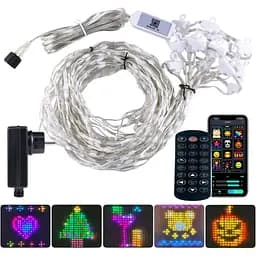 Гирлянда-штора XPRO SFK-08 RGB LED с Bluetooth APP управлением 3 x 2 м (44875-16904_1478)