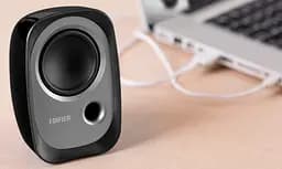 Комп'ютерні колонки Edifier R-12-U 4W USB AUX Black - мініатюра 8