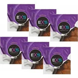 Презервативи EXS Chocolate зі смаком та запахом шоколаду 6 шт.