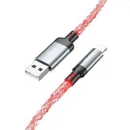 Кабель Hoco Lightning Shine charging data cable U112 1 м, 2.4A