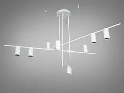 Чарівна підвісна люстра Loft на 9 ламп від українського бренду "Діаша", бі.