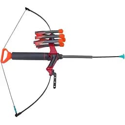 Дитячий ігровий Арбалет Bambi зі стрілами на присосці Червоний 888B