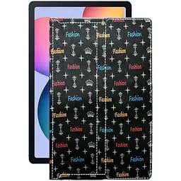 Чохол StatusCASE з екошкіри для планшету Samsung Galaxy Tab S6 lite Фешн чорний