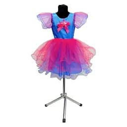 Сукня Малинова орхідея з брошкою 116 см