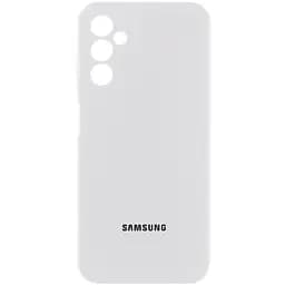 Чехол Lakshmi Silicone Cover Full Camera AAA with Logo для Samsung Galaxy A15 4G/5G/M15 5G Белый/White