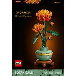 Конструктор LEGO Botanicals Хризантема 278 деталей (10368) 