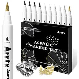 Акриловые маркеры Arrtx AACM-0500-10A, 10 шт.