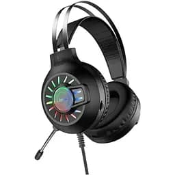 Ігрові геймерські навушники Hoco Gaming ESD04 з мікрофоном і LED підсвіткою