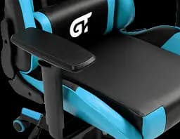 Геймерське дитяче крісло GT Racer чорне із синім (X-5934-B Kids Black/Blue) - мініатюра 8