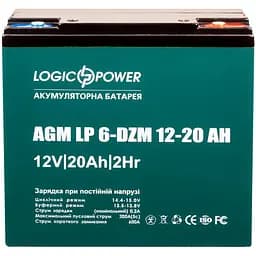 Аккумуляторная батарея LogicPower LP 12V 20AH (6-DZM-12-20) AGM