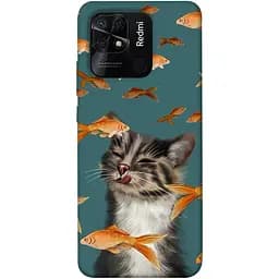 Силіконовий чохол для телефону Xiaomi Redmi 10C animals print 5