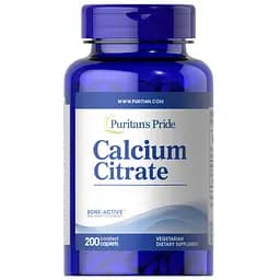 Цитрат Кальція Puritans Pride Calcium Citrate 1000 мг 200 капсул
