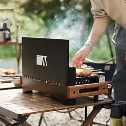 Портативний гриль для стільниці Naturehike CNK2300CJ010, металік - мініатюра 5