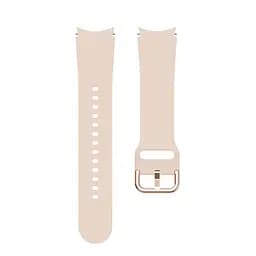 Ремінець для Samsung Galaxy Watch 5 44mm - бежево-рожевий ширина кріплення 20мм силікон Watchbands GColor (W20-6WB91937766) - мініатюра 2
