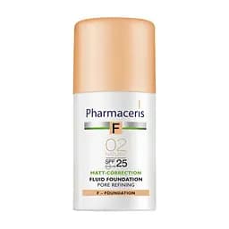 Тональный крем Pharmaceris F матирующий и сужающий поры, натуральный, 30 мл (E1537)