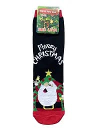 Чоловічі Новорічні шкарпетки "Санта" 123023