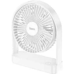 Вентилятор портативний Hoco HX65 ultra-thin desktop fan white
