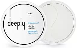 Зволожувальні гідрогелеві патчі deeply hydro-flow eye patches, 60 шт