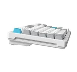 Клавиатура игровая механическая GamePro MK-266-WH Asgard Yord Keychron Super Red Switch Bluetooth 5.2/2.4 ГГц/USB White - мініатюра 3