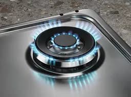 Варильна поверхня Electrolux газова, 60см, чавун, нерж - мініатюра 2