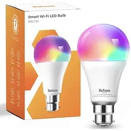 Светодиодная лампа Refoss Smart WiFi B22, 9 Вт, изменение цвета, 810LM, затемнение, 1 шт.