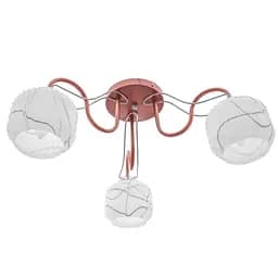 Люстра стельова Brille в спальню E27 60W BR (LK-610C/3)