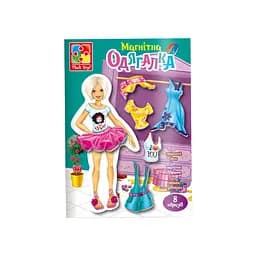 Магнітна гра Одевашка "Блондинка" Vladi Toys VT3204-30 Укр - мініатюра 2