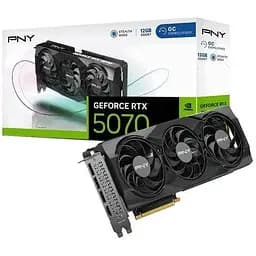 Видеокарта PNY GeForce RTX 5070 Triple Fan 12GB OC