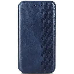 Кожаный чехол-книжка GETMAN Cubic (PU) для Samsung Galaxy A53 5G Синий