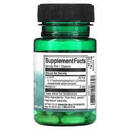Харчова добавка Swanson Ultra 5-HTP & Melatonin 30 капсул - мініатюра 2