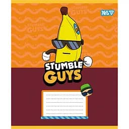 Набір зошитів Yes Stumble Guys 12 аркушів у клітинку 25 шт. (768728) - мініатюра 2