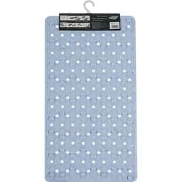 Килимок для ванної Eco Fabric Трикутники 68х37 см блакитний (6837-014) - мініатюра 4
