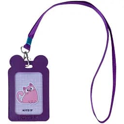 Бейдж на шнурку Kite фіолетовий (K24-296-1)