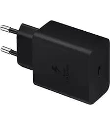 Зарядний пристрій Samsung 45W + з кабелем C-C (EP-T4510XBEGEU) комплект чорний - мініатюра 4