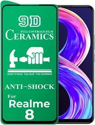 Захисне скло Ceramic Realme 8/8 Pro Black