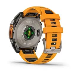 Смарт-часи Garmin Fenix 8 51 мм AMOLED Сапфір Графіт/Титан із силіконовим ремінцем QuickFit 26 мм - мініатюра 3
