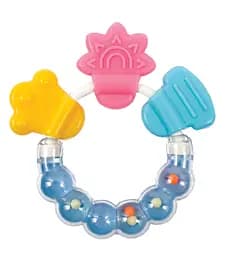 Прорізувач-брязкальце Курносики, фіолетовий (7044 фіол)