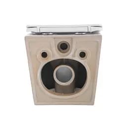 Унітаз підвісний Qtap Scorpio Ultra Quiet, з сидінням Slim Duroplast/ Soft-close/ Quick relase QT14332380ASW - мініатюра 5
