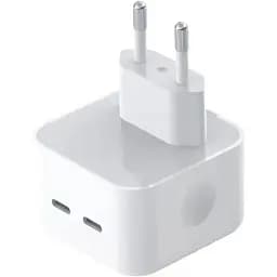 Зарядний пристрій XO L102 35 W 2 виходи type-C + кабель Type-C to Type-C