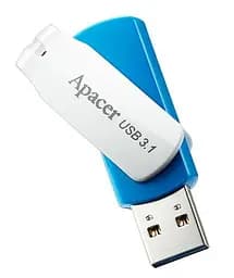 Флеш-накопичувач Apacer USB 3.1 AH357 64GB Blue (AP64GAH357U-1)