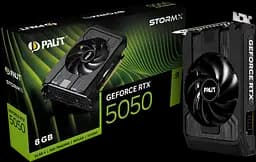 Відеокарта GeForce RTX 5050 8GB Palit StormX (NE65050019P1-GB2070F)