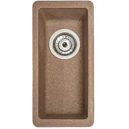 Гранітна кухонна мийка Romzha Mira U-160 Teracota (701) під стільницю