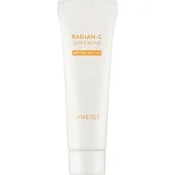 Сонцезахисний крем для обличчя Laneige Radian-C Sun Cream SPF 50+/PA++++, з вітаміном С, 10 мл