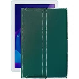 Чохол StatusCASE з екошкіри для планшету Alcatel TKEE Max 10.1 8095 Тм. Бірюзовий