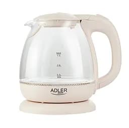 Чайник Adler AD 1283C Cappuccino скляний 1.0л - мініатюра 3