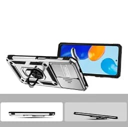 Панель BeCover Military для Motorola Moto G32 Silver (708181) - мініатюра 3